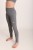 Legginsy dziewczęce z przeszyciami ActiveGlow szare - jakość premium