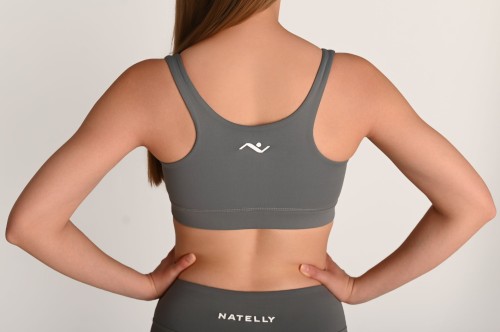 Komfortowy top damski ActiveGlow szary