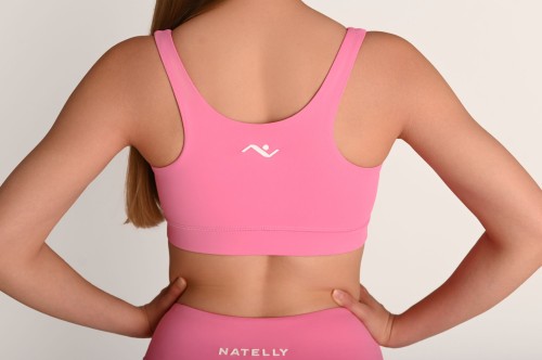 Wygodny top damski ActiveGlow różowy