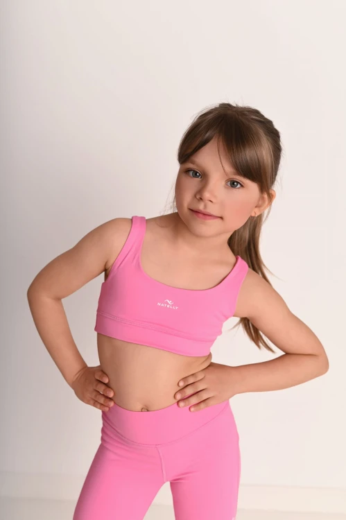 Top dla dziewczynki ActiveGlow różowy