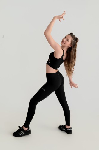 Legginsy damskie Horizon czarne