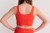 Top damski Lumina czerwony - tył