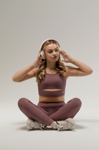 Top damski Lumina brudny róż