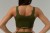 Top damski Lumina zielony - tył