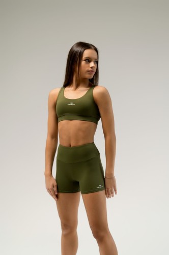 Top sportowy damski ActiveGlow zielony