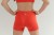 Szorty dziewczęce ActiveGlow czerwone - tył