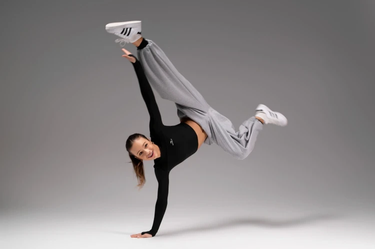 Spodnie dresowe dla dziewczynki DRIFT