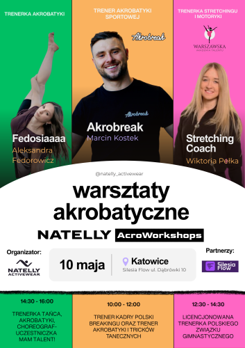 Warsztaty akrobatyczne NATELLY AcroWorkshops